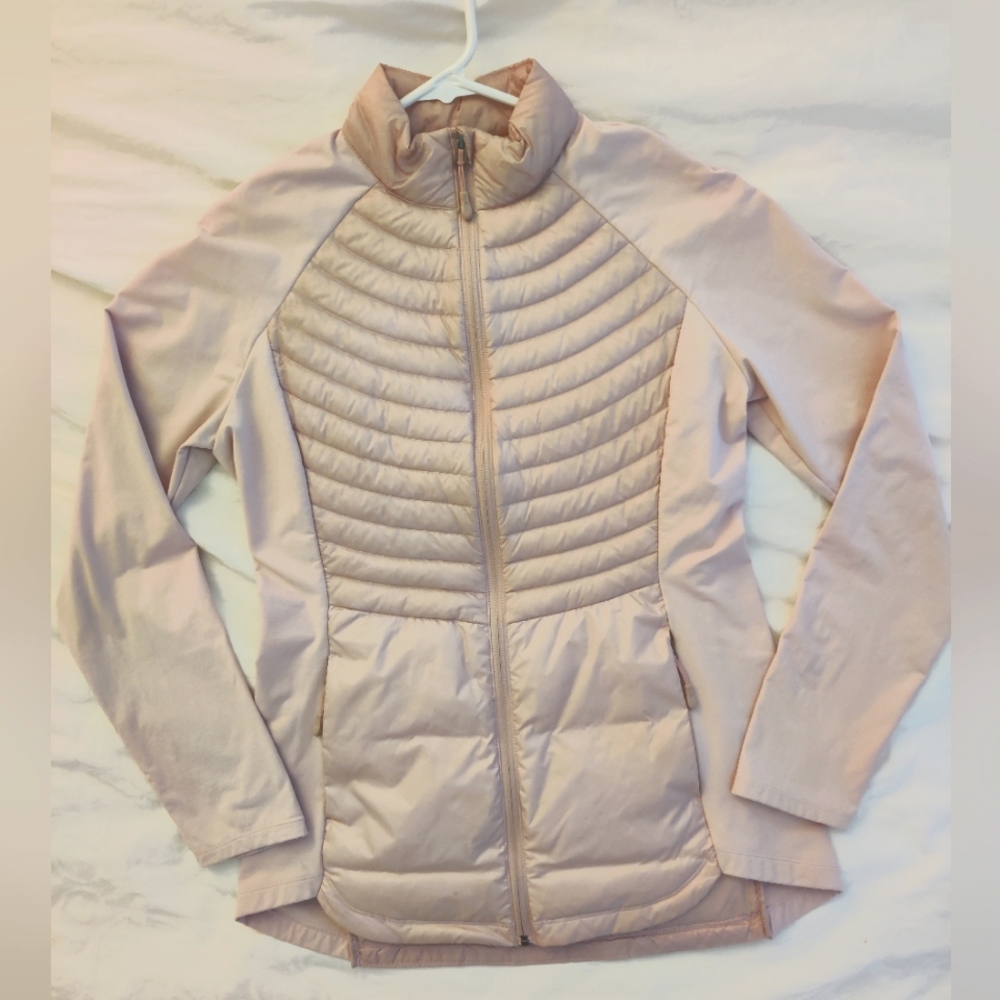 Lightweight Pink Down Jacket
